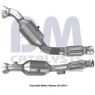 Catalizator MERCEDES SPRINTER 5-t platou / sasiu (906) (2006 - 2016) BM CATALYSTS BM80433H piesa NOU...