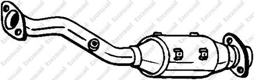 Catalizator NISSAN QASHQAI / QASHQAI +2 (J10, JJ10) (2007 - 2013) BOSAL 090-595 piesa NOUA