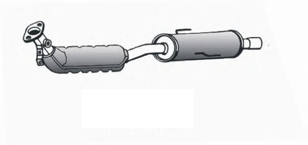 Catalizator nou Mazda 6 2002-2007