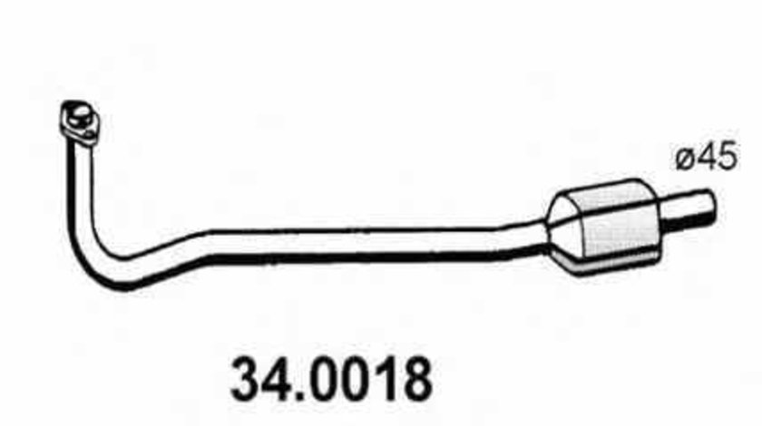 Catalizator OPEL CORSA B 73 78 79 JMJ JMJ290043