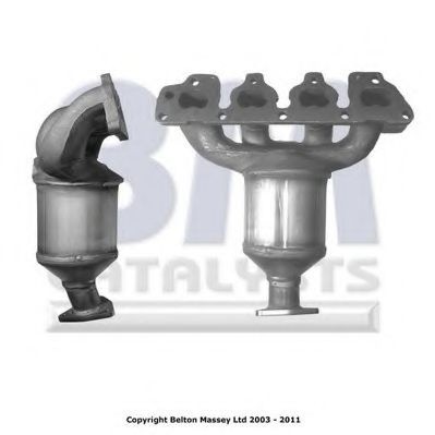 Catalizator OPEL ZAFIRA A (F75) (1999 - 2005) BM CATALYSTS BM91020H piesa NOUA
