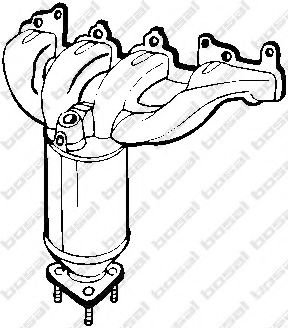 Catalizator OPEL ZAFIRA A (F75) (1999 - 2005) BOSAL 090-016 piesa NOUA