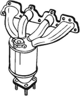 Catalizator OPEL ZAFIRA B (A05) (2005 - 2016) BOSAL 090-560 piesa NOUA