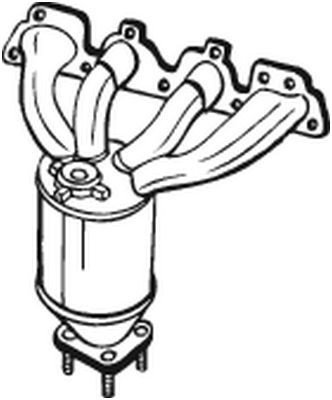 Catalizator OPEL ZAFIRA B (A05) (2005 - 2016) BOSAL 090-560 piesa NOUA