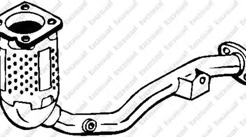 Catalizator PEUGEOT 1007 (KM) (2005 - 2016) BOSAL 090-160 piesa NOUA