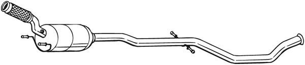 Catalizator PEUGEOT 407 SW (6E) (2004 - 2016) BOSAL 090-505 piesa NOUA