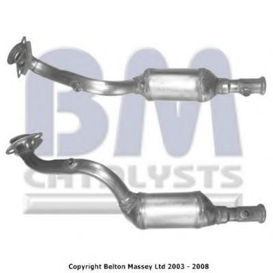 Catalizator RENAULT CLIO II (BB0/1/2, CB0/1/2) (1998 - 2005) BM CATALYSTS BM91170H piesa NOUA