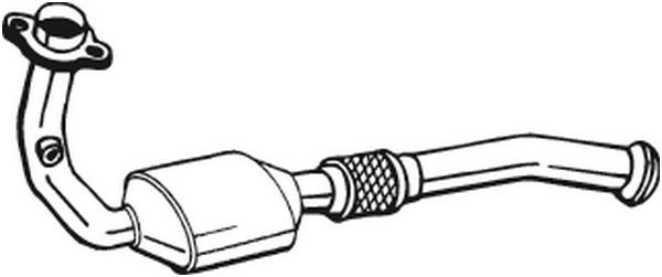 Catalizator RENAULT KANGOO (KC0/1) (1997 - 2007) BOSAL 099-838 piesa NOUA