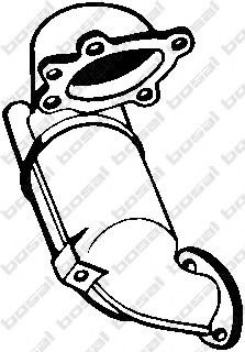 Catalizator RENAULT MASTER II bus (JD) (1998 - 2010) BOSAL 090-649 piesa NOUA