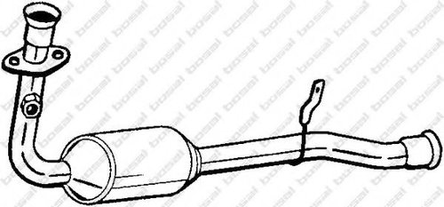 Catalizator RENAULT MEGANE I Scenic (JA0/1) (1996 - 2001) BOSAL 099-160 piesa NOUA