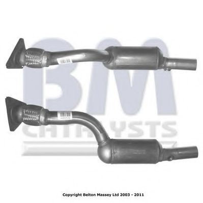 Catalizator RENAULT MEGANE II Limuzina (LM0/1) (2003 - 2016) BM CATALYSTS BM91255H piesa NOUA