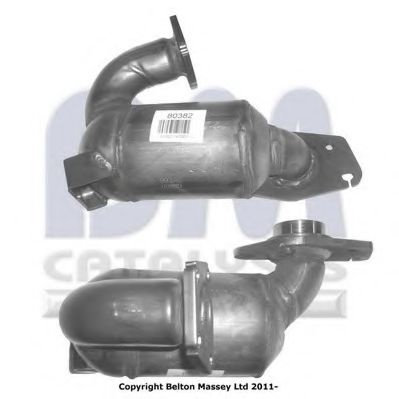 Catalizator RENAULT SCENIC II (JM0/1) (2003 - 2009) BM CATALYSTS BM80382H piesa NOUA