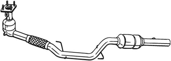Catalizator SKODA FABIA I (6Y2) (1999 - 2008) BOSAL 090-034 piesa NOUA