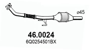 Catalizator SKODA FABIA I Combi (6Y5) (2000 - 2007) ASSO 46.0024 piesa NOUA