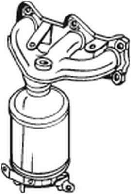 Catalizator SKODA FABIA II Combi (2007 - 2014) BOSAL 090-149 piesa NOUA