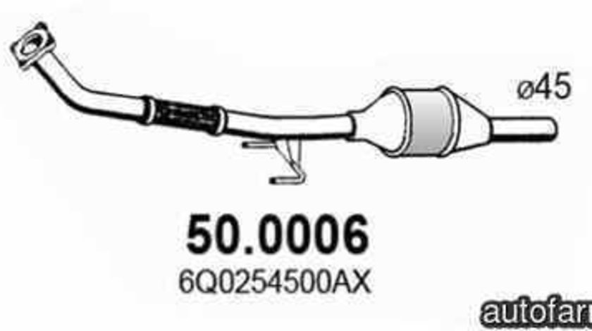 Catalizator SKODA FABIA Praktik JMJ JMJ1091132