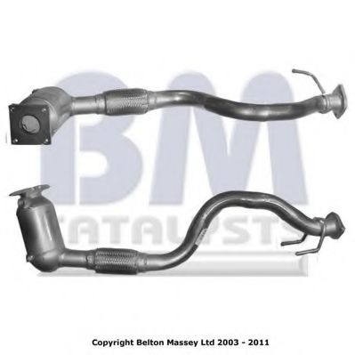 Catalizator SKODA OCTAVIA II (1Z3) (2004 - 2013) BM CATALYSTS BM91518H piesa NOUA