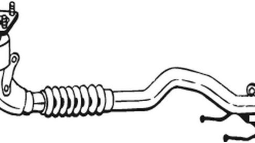 Catalizator SKODA OCTAVIA II Combi (1Z5) (2004 - 2013) BOSAL 090-108 piesa NOUA