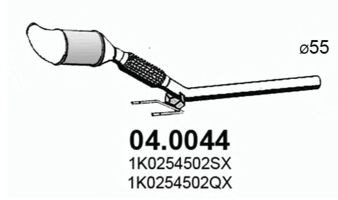 Catalizator SMART FORTWO Cupe (450) (2004 - 2007) ASSO 04.0044 piesa NOUA