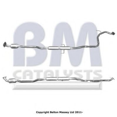 Catalizator TOYOTA YARIS (P9) (2005 - 2013) BM CATALYSTS BM91576H piesa NOUA