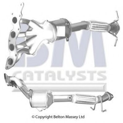 Catalizator VOLVO V50 (MW) (2004 - 2016) BM CATALYSTS BM91560H piesa NOUA