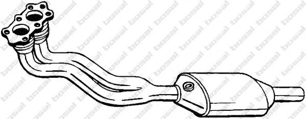 Catalizator VW BORA Combi (1J6) (1999 - 2005) BOSAL 099-833 piesa NOUA