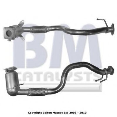 Catalizator VW GOLF V (1K1) (2003 - 2009) BM CATALYSTS BM91519H piesa NOUA