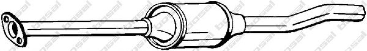 Catalizator VW GOLF V (1K1) (2003 - 2009) BOSAL 090-146 piesa NOUA