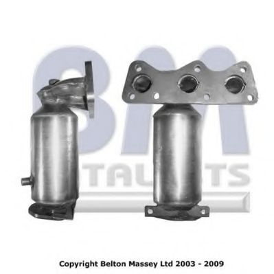 Catalizator VW POLO (9N) (2001 - 2012) BM CATALYSTS BM91302H piesa NOUA