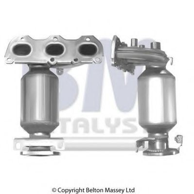 Catalizator VW POLO (9N) (2001 - 2012) BM CATALYSTS BM91535H piesa NOUA