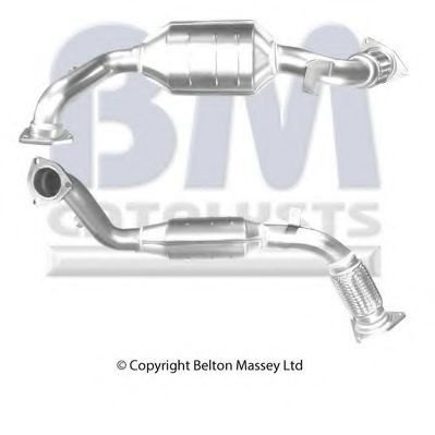 Catalizator VW TOUAREG (7LA, 7L6, 7L7) (2002 - 2010) BM CATALYSTS BM80509H piesa NOUA