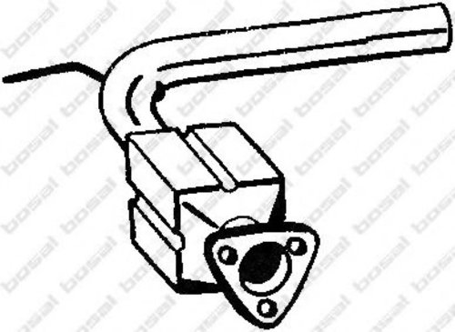 Catalizator VW TRANSPORTER IV bus (70XB, 70XC, 7DB, 7DW, 7DK) (1990 - 2003) BOSAL 099-894 piesa NOUA