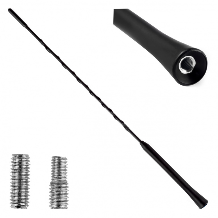 Catarg Antena Auto 41cm 5/6mm Adaptor Antm02 Amio 01129
