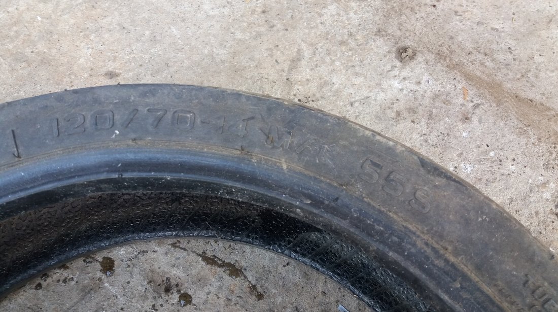 Cauciuc,Cauciucuri Pirelli Gts 23 120 70 14  M/C