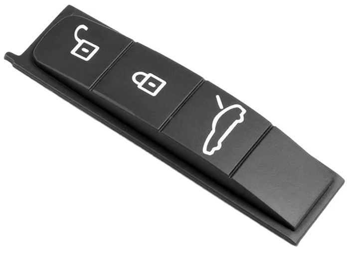 Cauciuc Cheie Porsche Panamera 971 2017→ 3 Butoane 8068-P