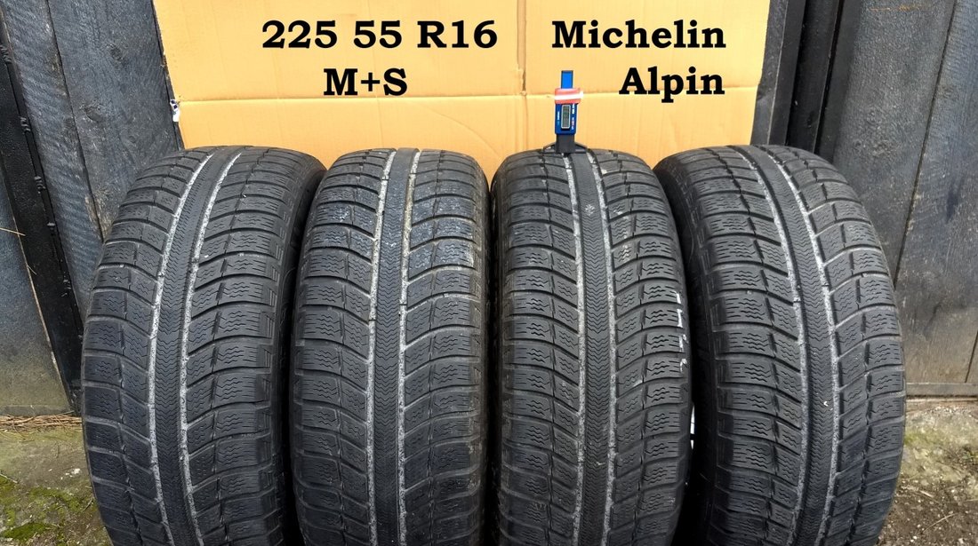 Cauciucuri de iarna 225 55 R 16  Michelin Alpin M+S