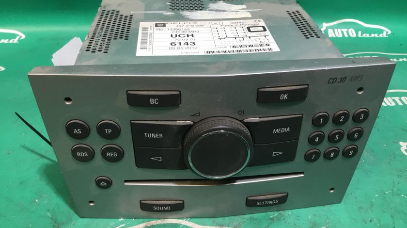 Cd Audio 13396143 Opel ASTRA H 2004