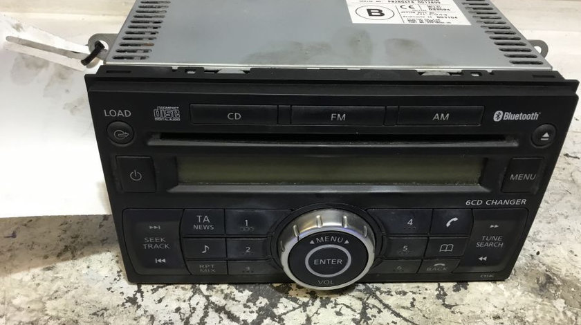 Cd Audio 28185jd400 Nissan QASHQAI J10,JJ10 2007