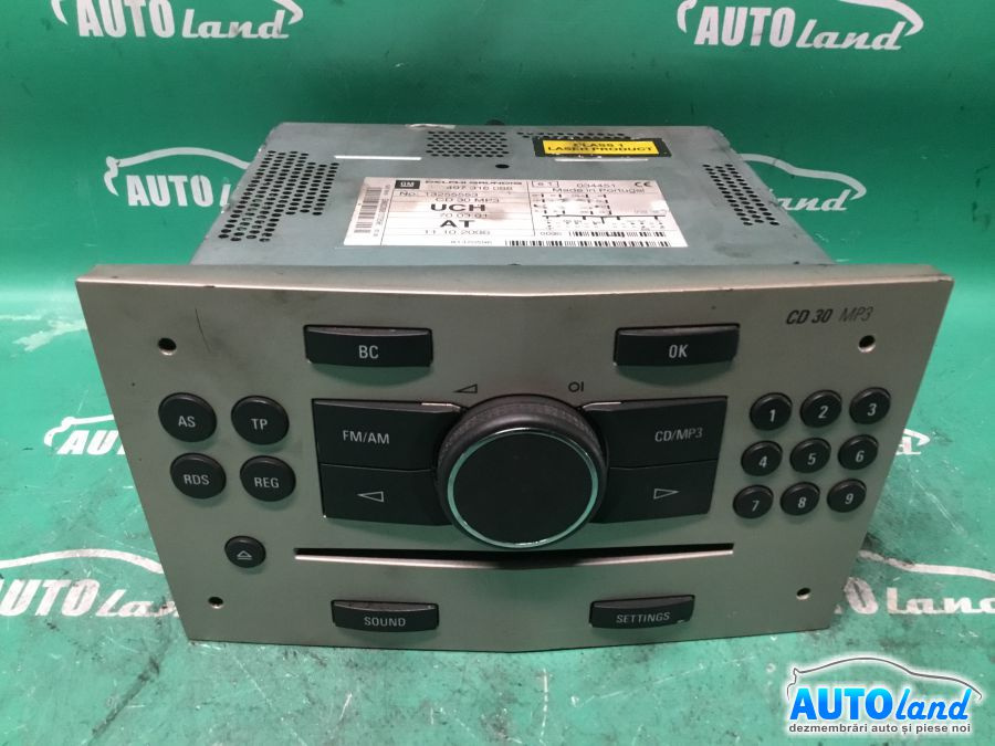 Cd Audio 497316088 Mp3 Opel ASTRA H 2004