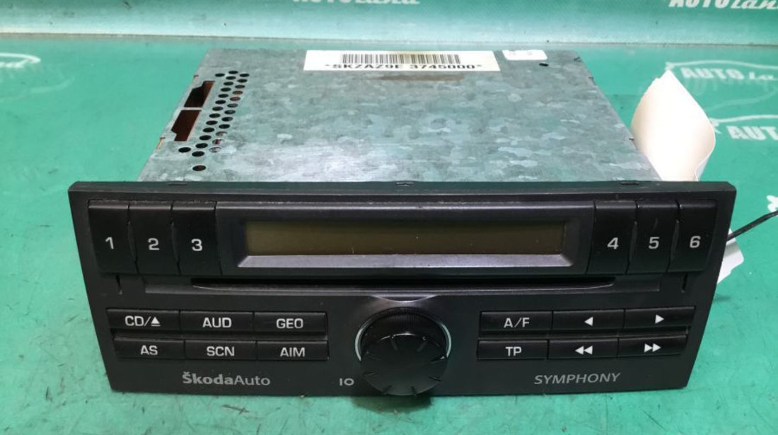 Cd Audio 6y0035156e Skoda FABIA 6Y2 1999