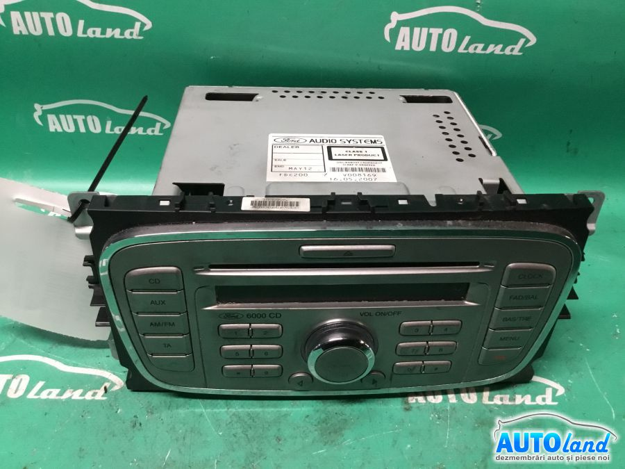 Cd Audio 7s7t18c815ab Ford MONDEO IV 2007