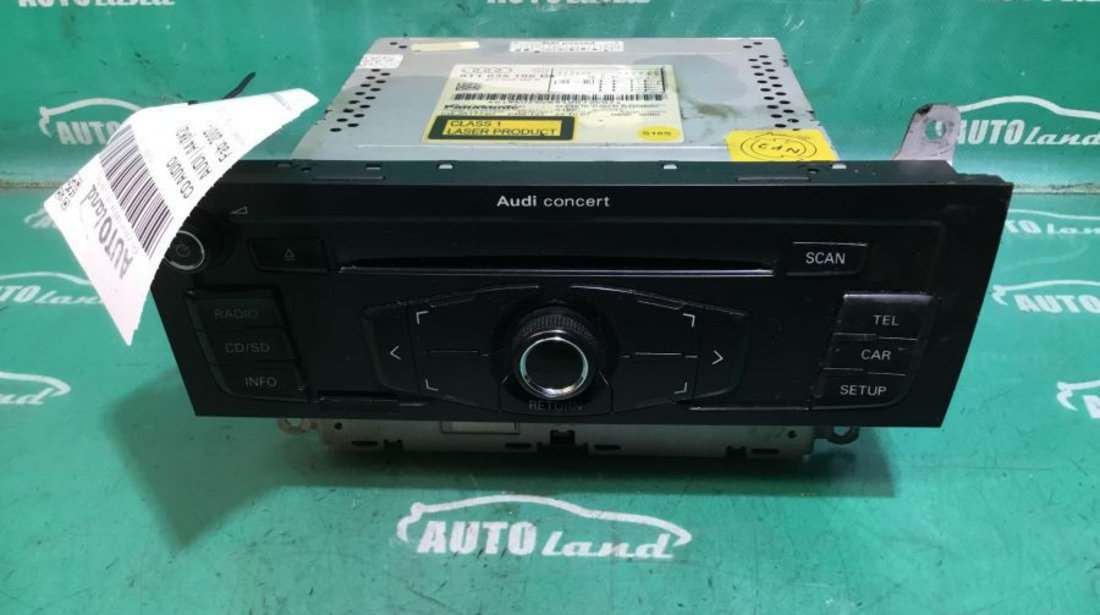 Cd Audio 8t1035186bx Audi A4 8K 2007