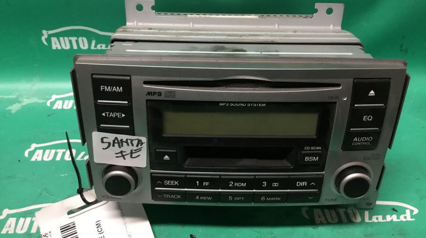 Cd Audio 961002b170 Cd si Caseta Hyundai SANTA FE CM 2006