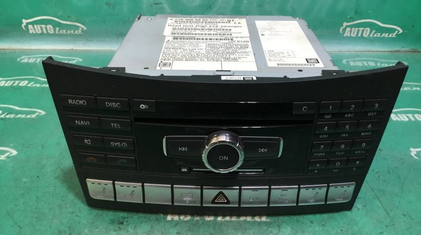 Cd Audio A2189003802 Head Unit High Ece Changer /a2129024605 Mercedes-Benz CLS C218 2011