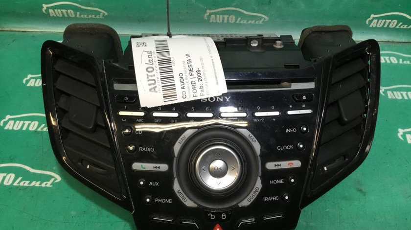 Cd Audio E1bt18c815se +unitate Ford FIESTA VI 2008