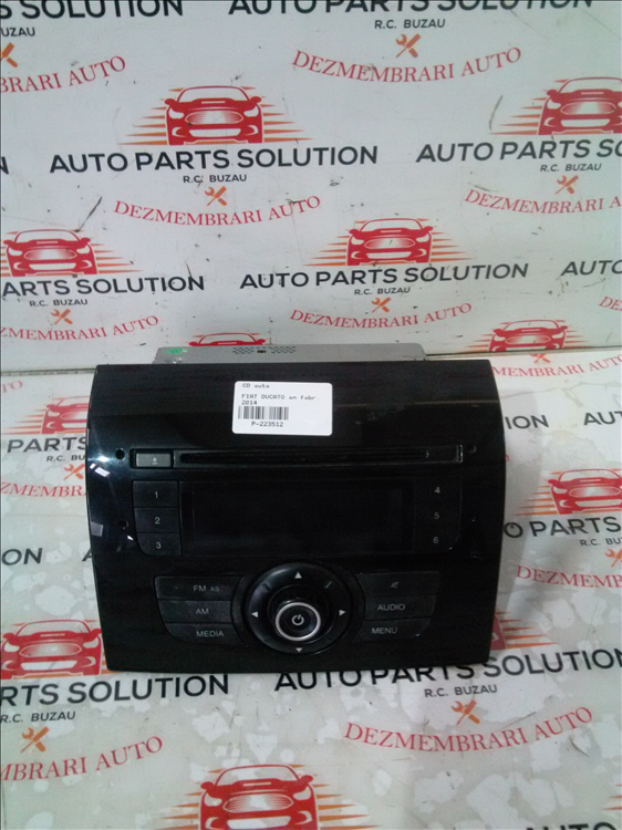 CD auto FIAT DUCATO an fabr. 2014