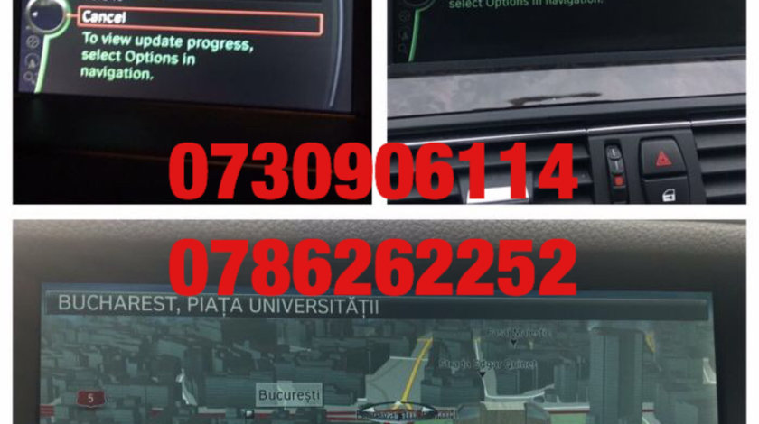 CD DVD harti navigatie BMW Seria 1 3 5 6 7 X3 X5 X6 ROMANIA 2018