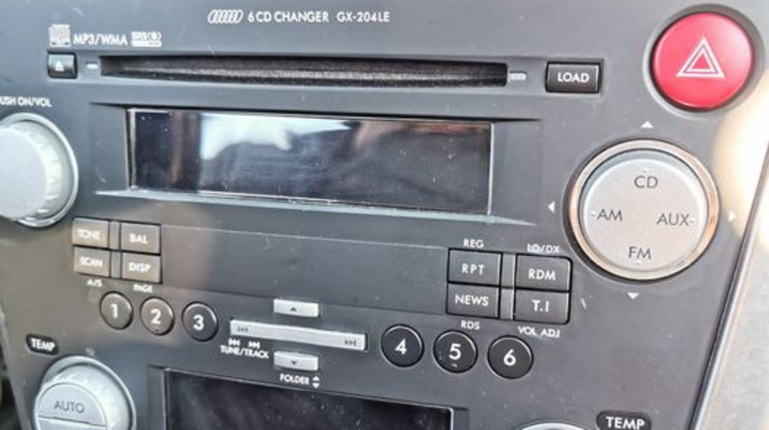 Cd/mp3 player/magazie/panou clima Subaru Outback