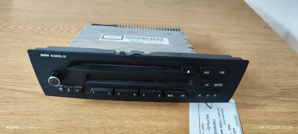 CD play BMW seria 1 E81 E87 2.0 D cod motor n47 ,an 2008 cod 9210510-01