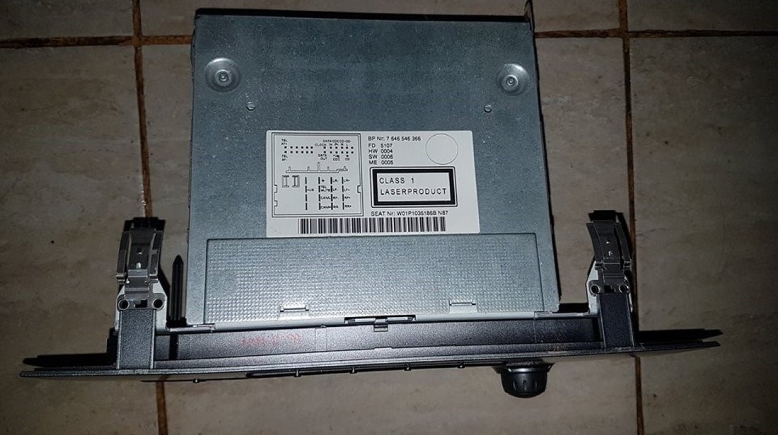 Cd player 1p1035186b cu mp3 seat leon 1p 2005-2010
